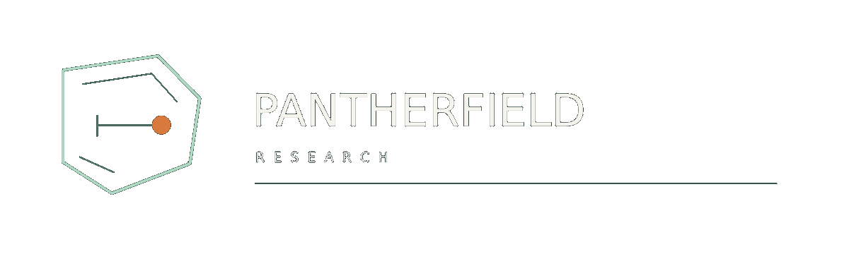 Pantherfield Research Field Boundary wordmark